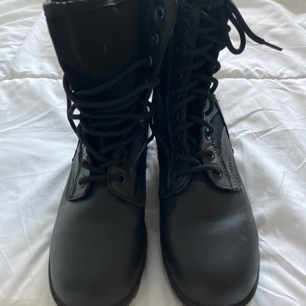 Police Combat Boots Rothco - Picture 2 of 3